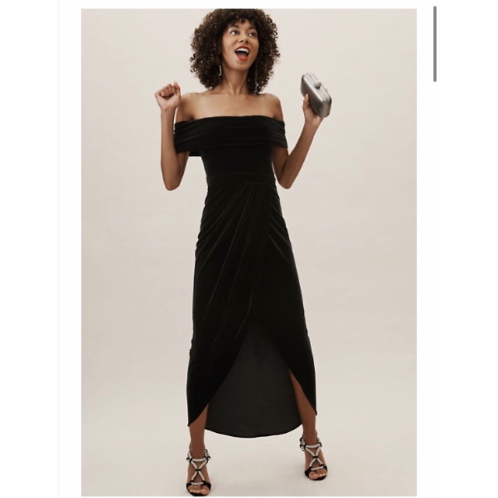 BHLDN Edison Velvet Dress